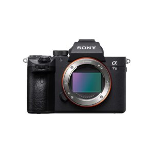 Sony Alpha A7 III Full Frame Mirrorless Camera 35Mm Full-Frame Cmos Sensor With Back-Illuminated Design, Ilce7M3 – Black, Body Only