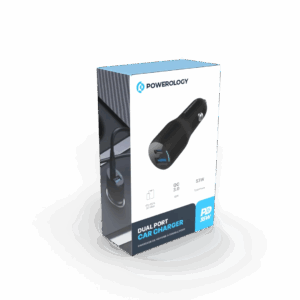 Powerology Dual Port Car Charger