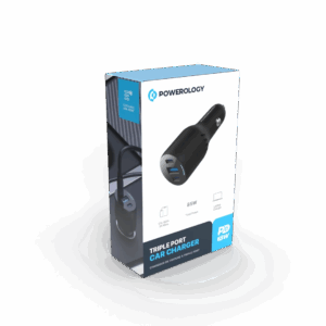Powerology Triple Ports Car Charger