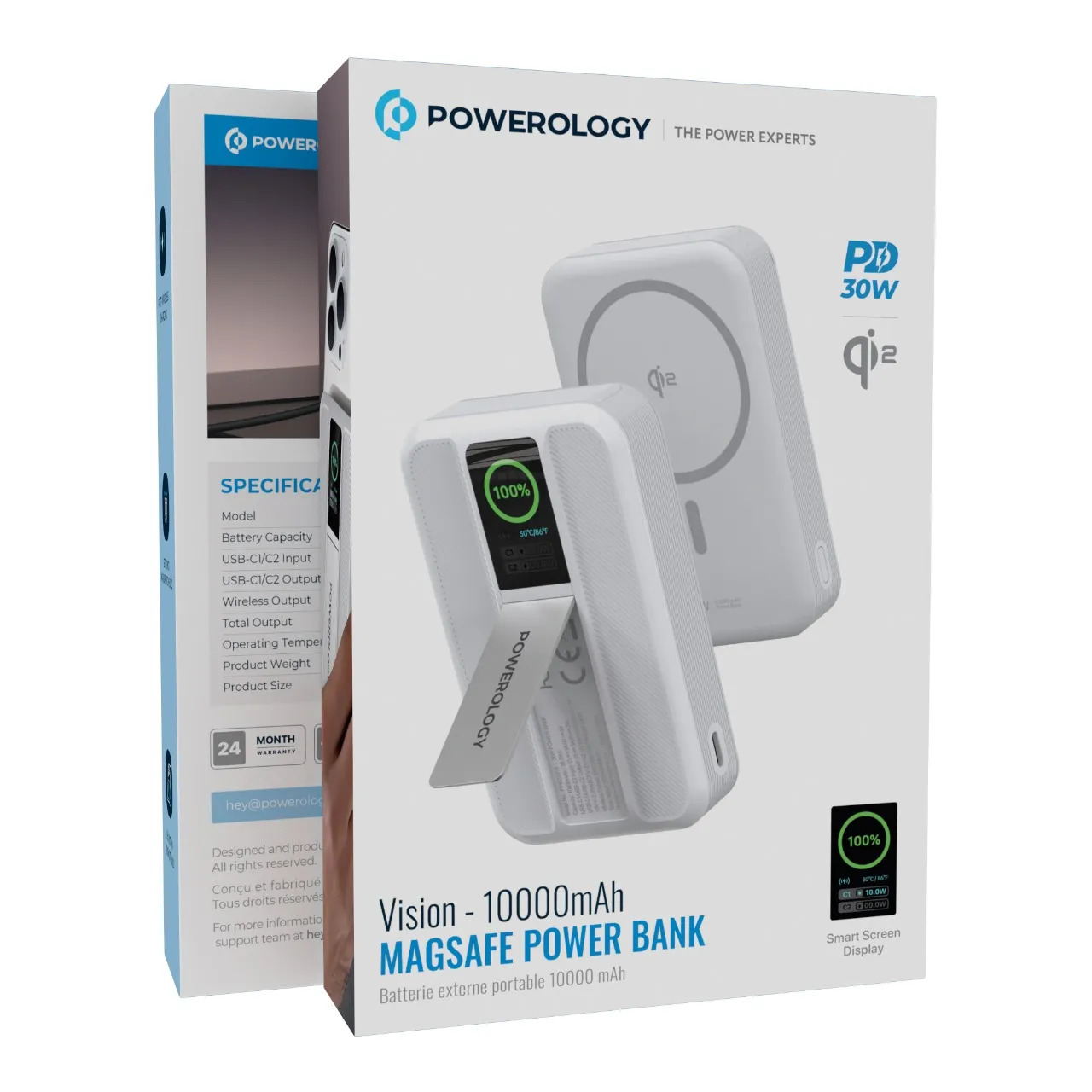 Powerology Vision  10000 mAh Magsafe Power Bank PD 30W