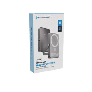 Powerology 10000mAh Magsafe Power Bank Glass Surface