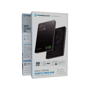 Powerology MagVolt 5000mAh Magnetic Power Bank