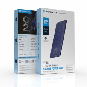 Powerology Ultra-Thin 5000mAh MagSafe Power Bank