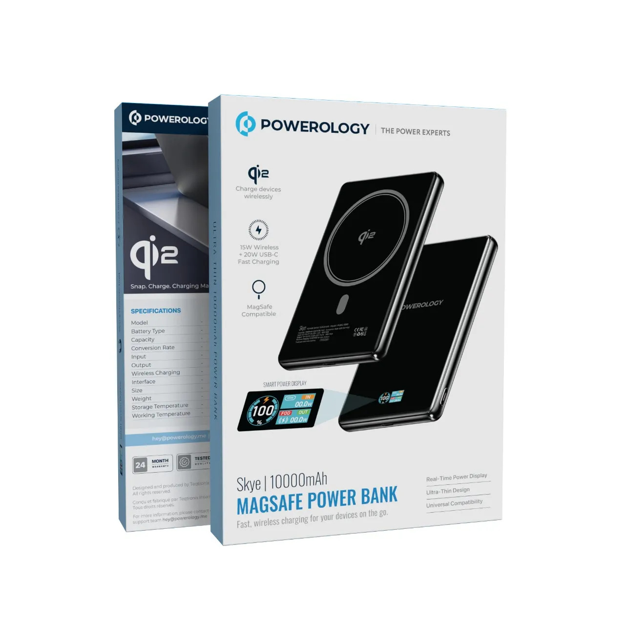 Powerology Skye | 10000mAh MagSafe Power Bank