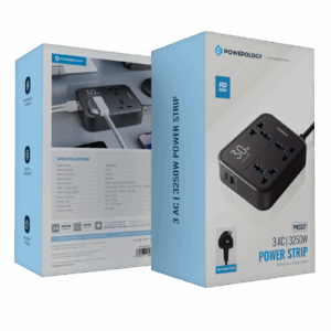 Powerology Power Strip 3250W 3AC