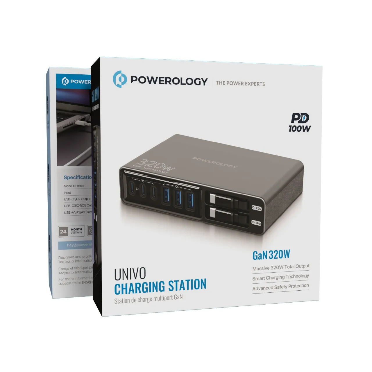 Powerology Univo Charging Station PD 100W