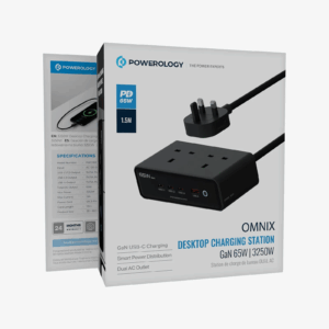 Powerology Omnix Desktop Charging Station GaN 65W | 3250W