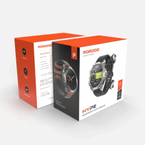 Porodo Hype Smartwatch With Earbuds