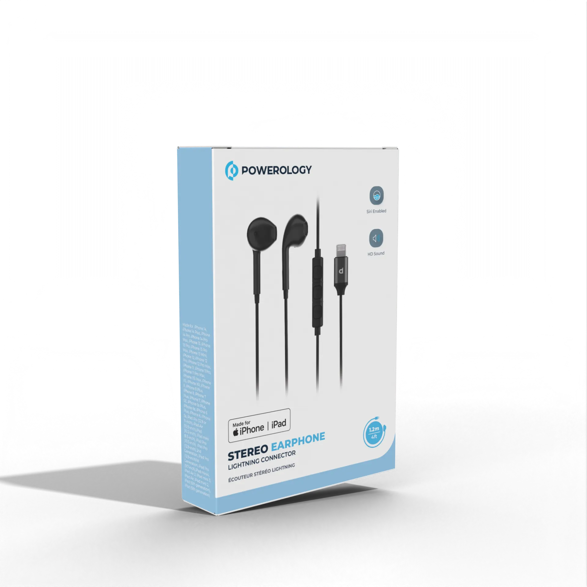 Powerology Mono Earphone Lightning Connector