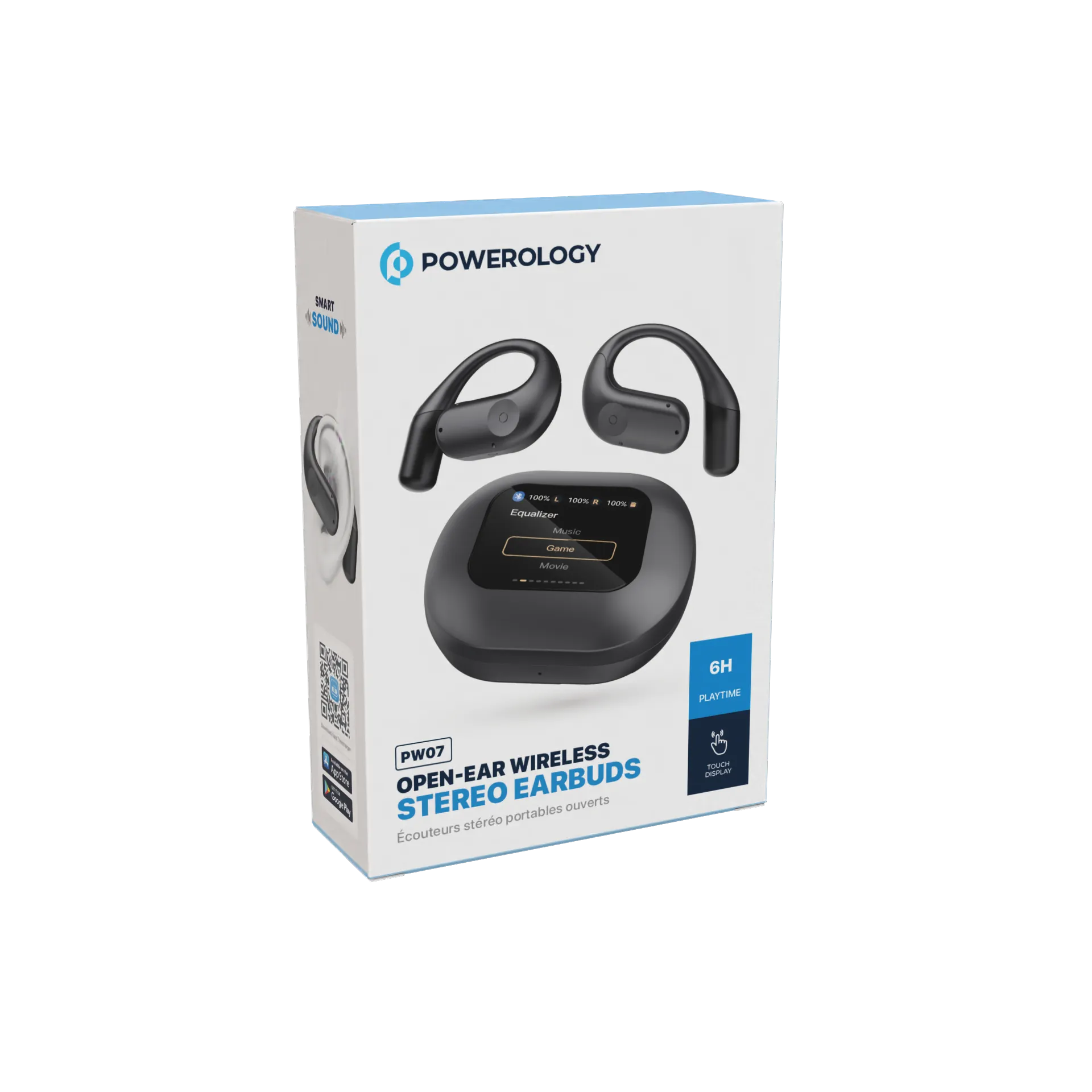 Powerology Open-Ear Wireless Stereo Earbuds
