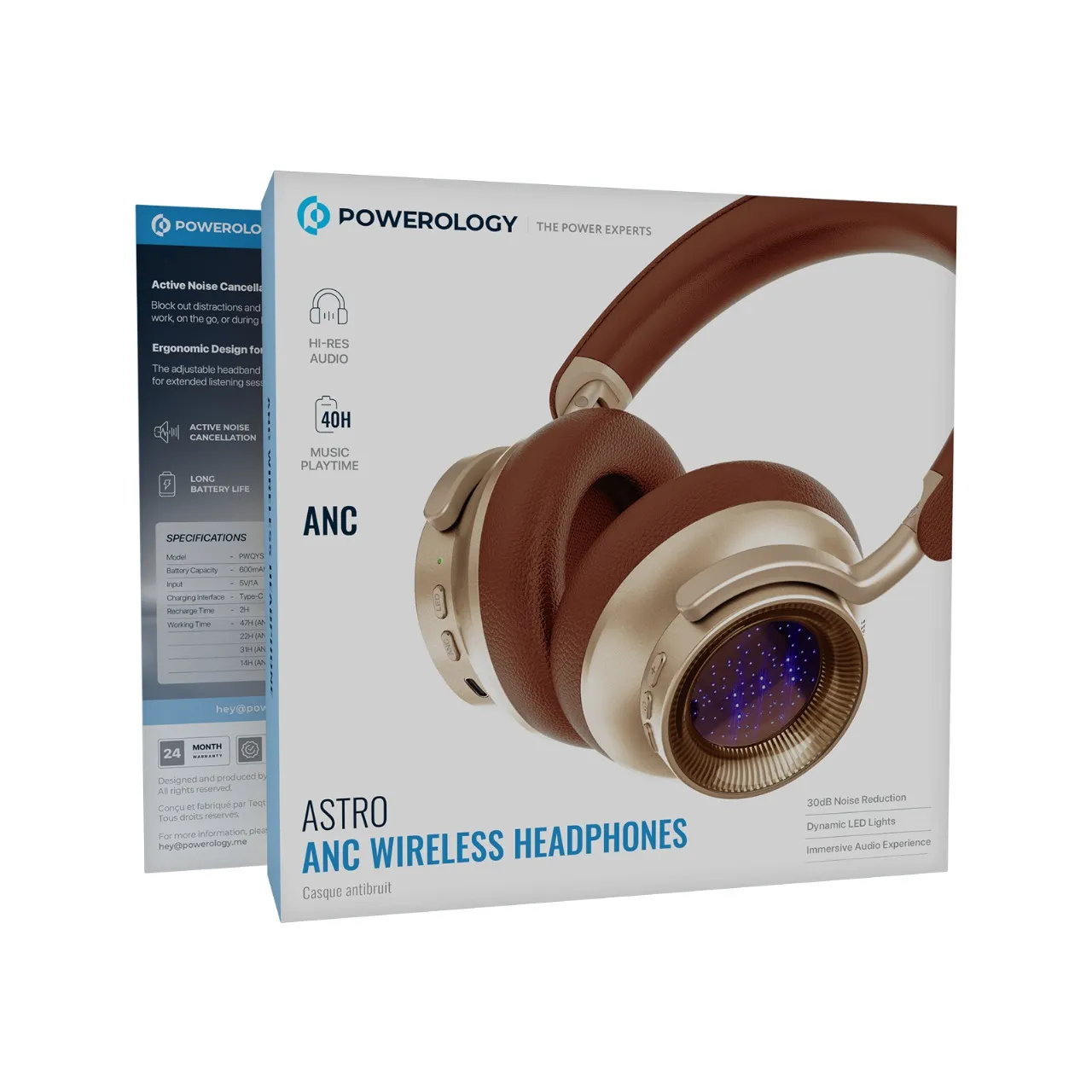 Powerology Astro ANC Wireless Headphones