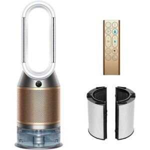 Dyson Purifier Humidify+Cool PH2 De-NOx (White/Gold) – Advanced 3-in-1 Air Purifier, Humidifier & Fan PH05 White Gold